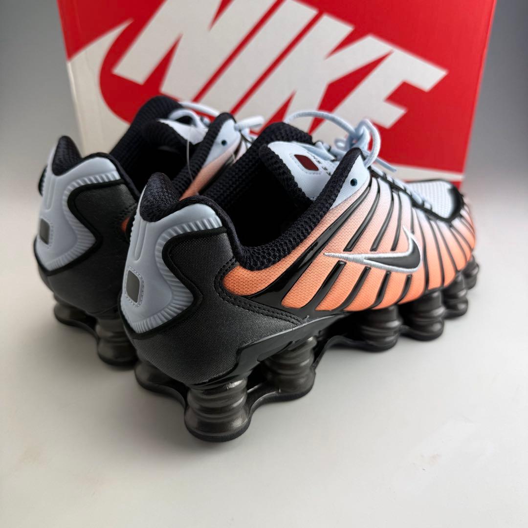 24.5cm ナイキ ショックス TL \"ブルーティント/トータルオレンジ\"