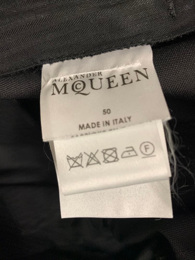 アレキサンダーマックイーン　スラックス　未使用品　タグ付き
