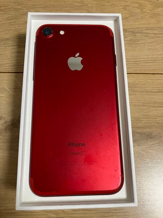 【大幅値下げ！！！】iPhone 7 Red 128 GB