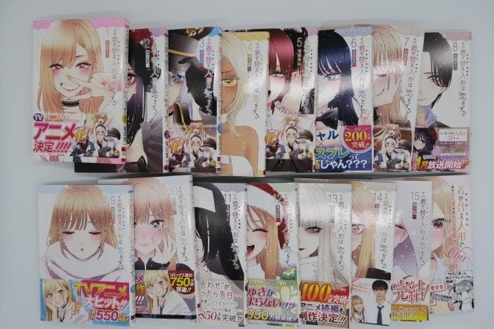 その着せ替え人形は恋をする 全15巻セット＋着せ替え人形でchu♡