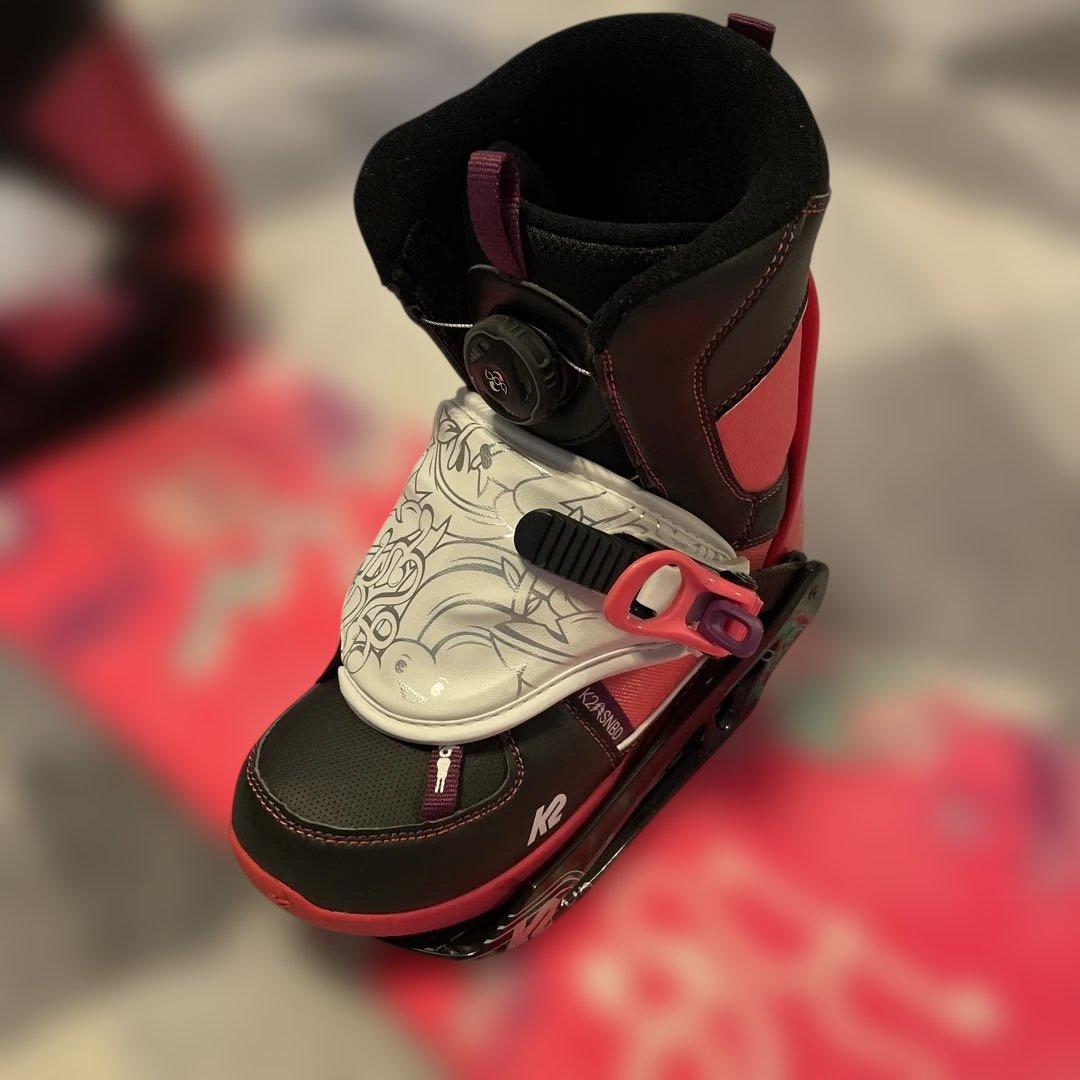 新春お値下げ★ スノーボード K2 LIL 120 KANDI ピンク