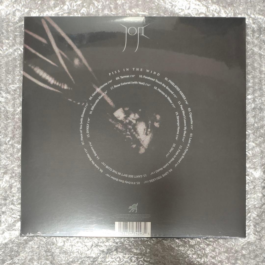 Joji「Piss In The Wind」LP グレースモーク盤 新品未開封