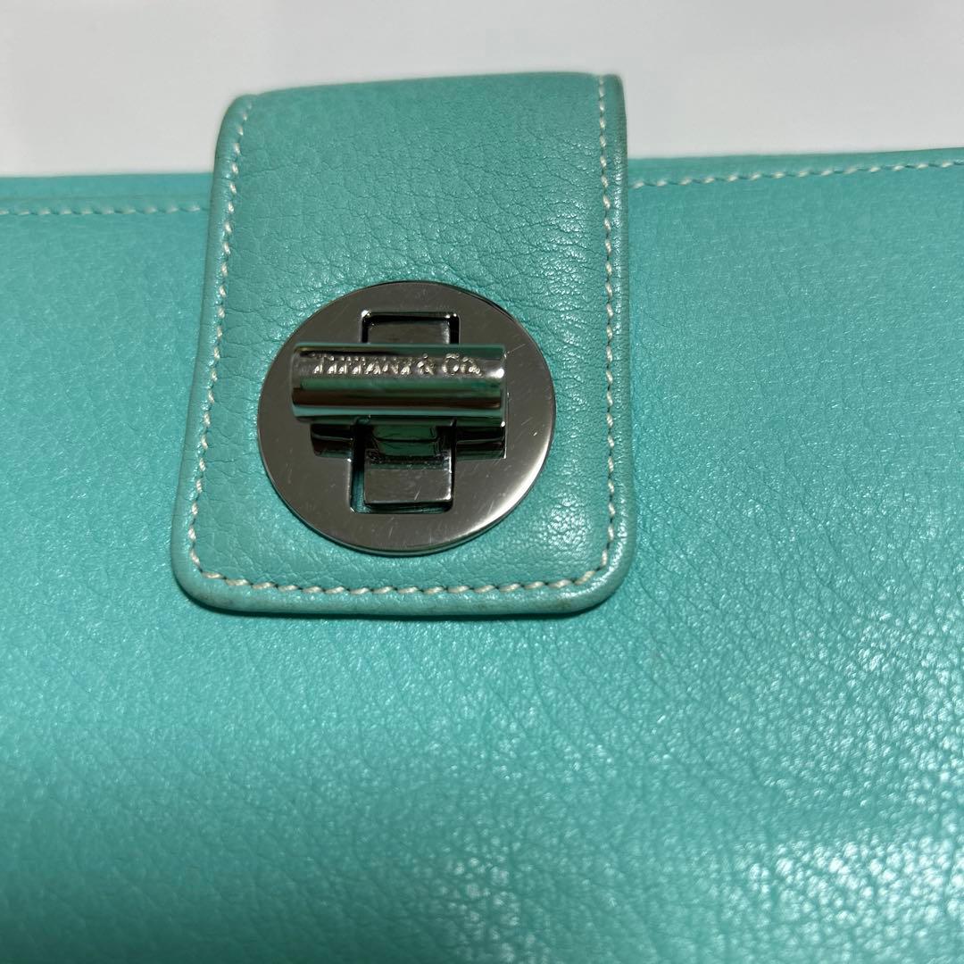 Tiffany ティファニーターンロック長財布【ティファニーブルー箱無し発送】