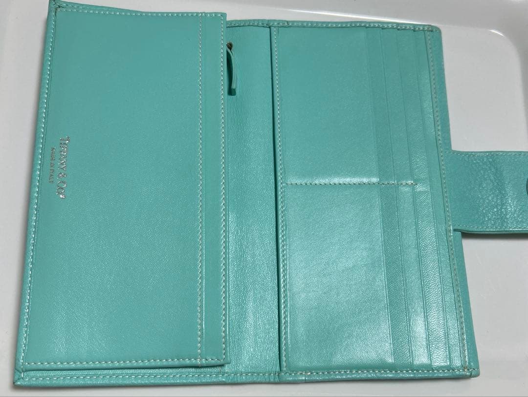 Tiffany ティファニーターンロック長財布【ティファニーブルー箱無し発送】