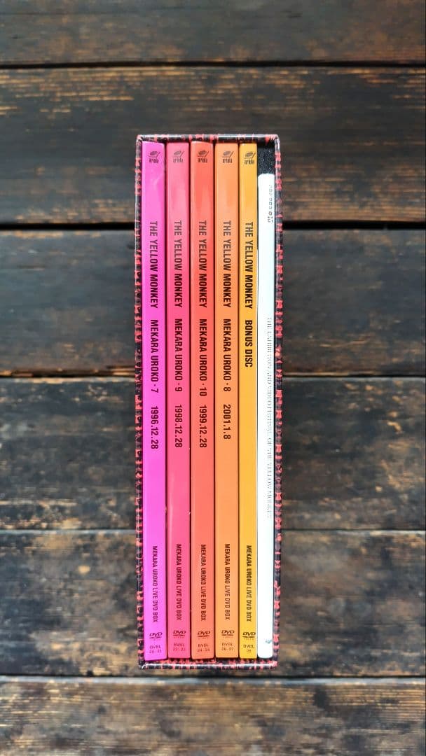 THE YELLOW MONKEY/メカラ ウロコ・LIVE DVD-BOX