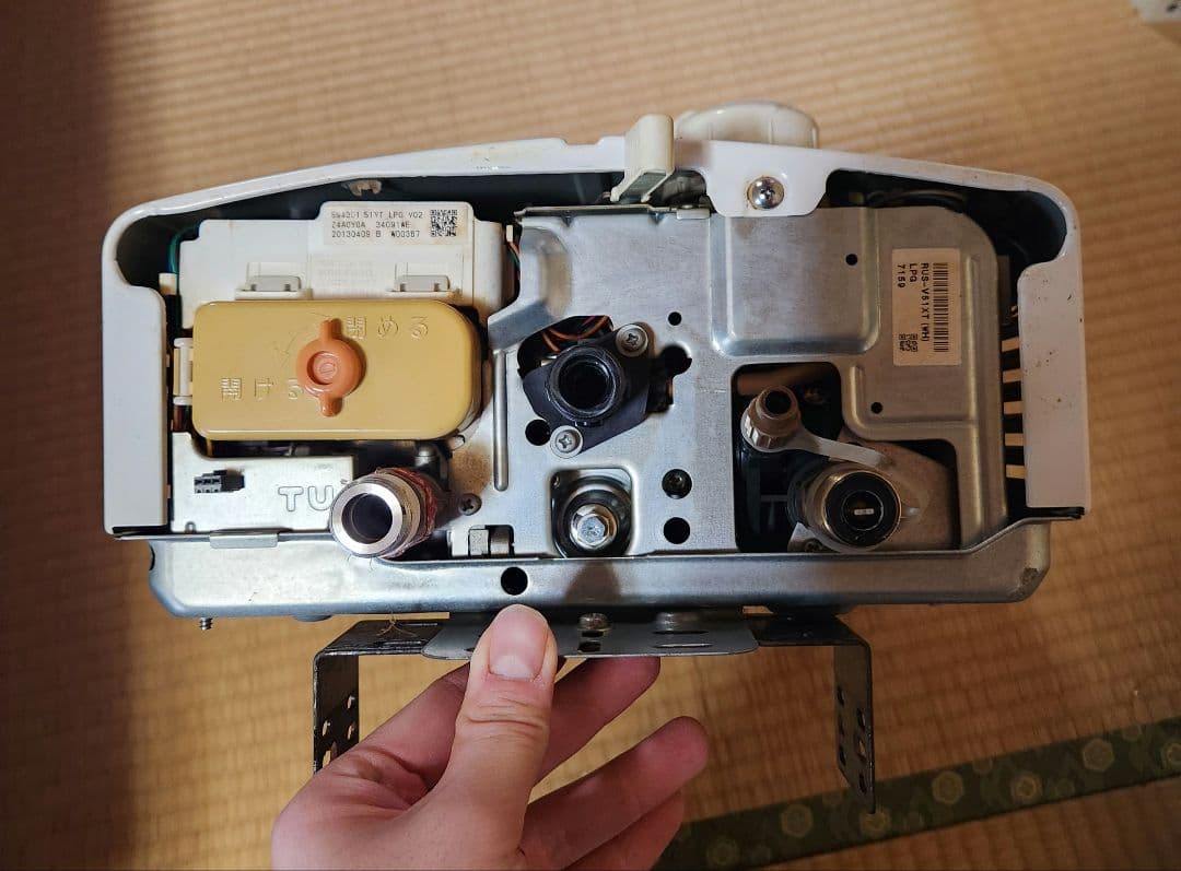 動作確認済 リンレイ RUS-V51XT LPガス用