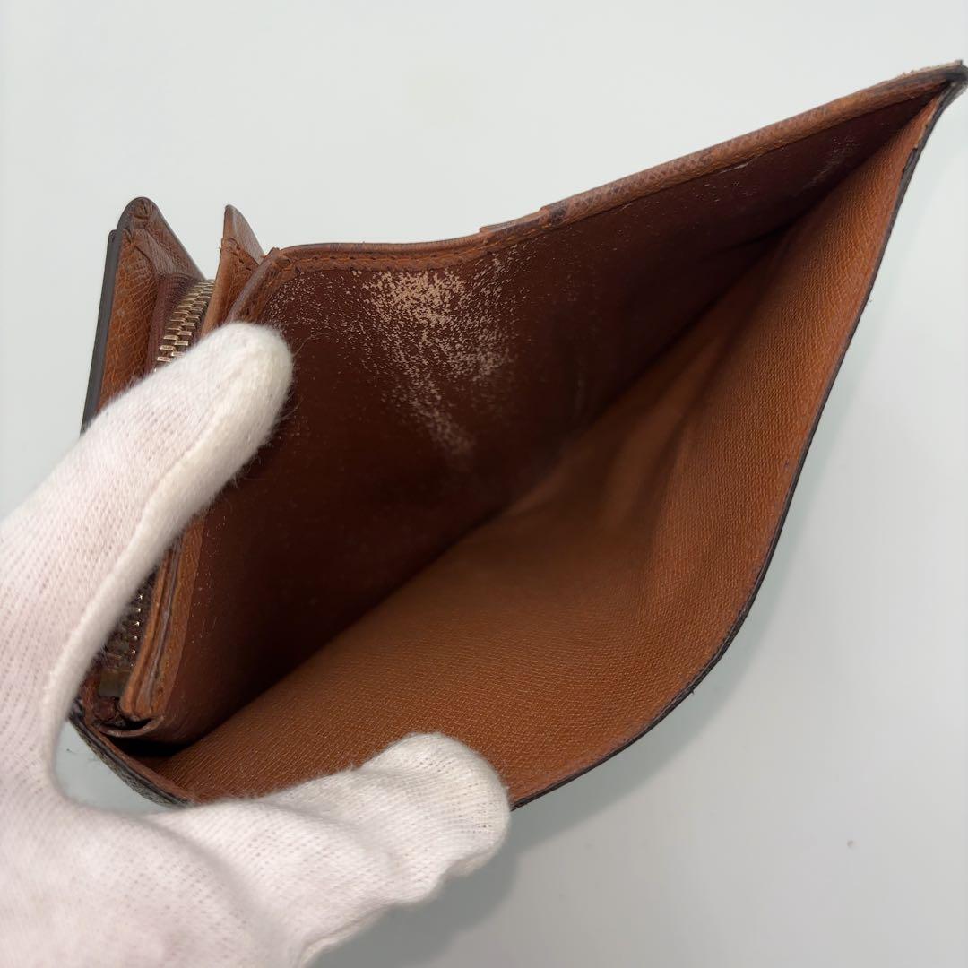 ルイヴィトン モノグラム ポルトモネ・ビエ トレゾール 二つ折り財布　コンパクト