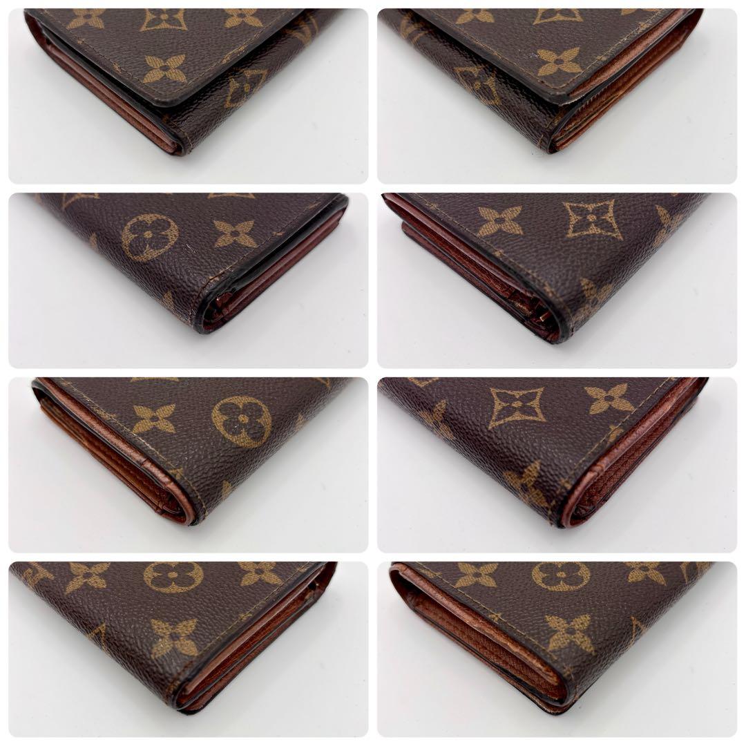 ルイヴィトン モノグラム ポルトモネ・ビエ トレゾール 二つ折り財布　コンパクト