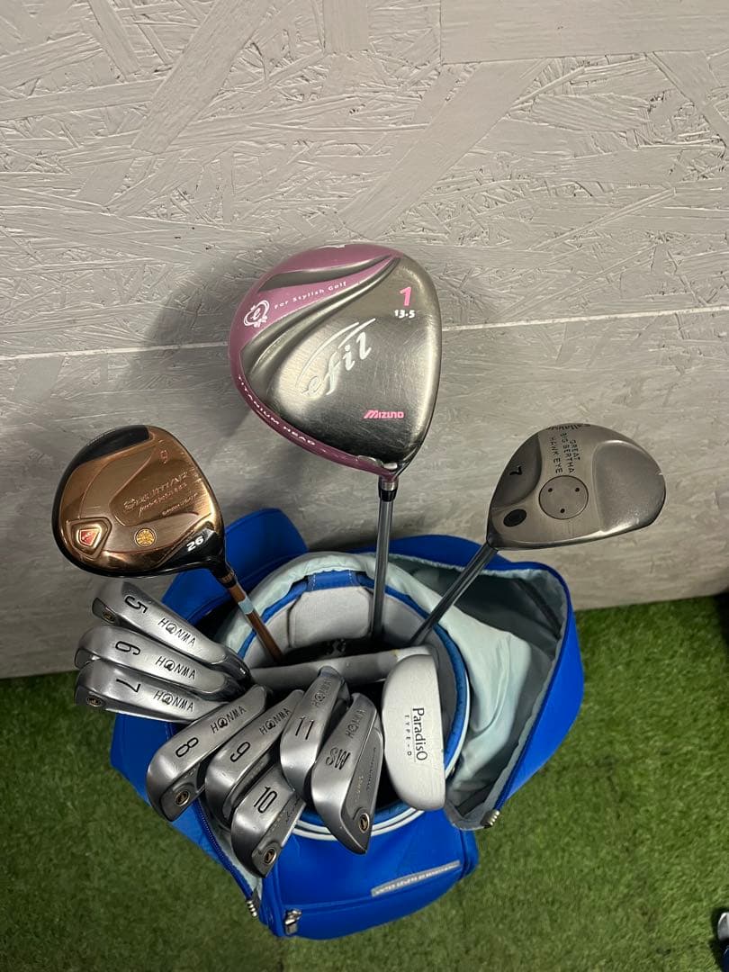 激安 レディース ミズノ ホンマ クラブセット ゴルフクラブ