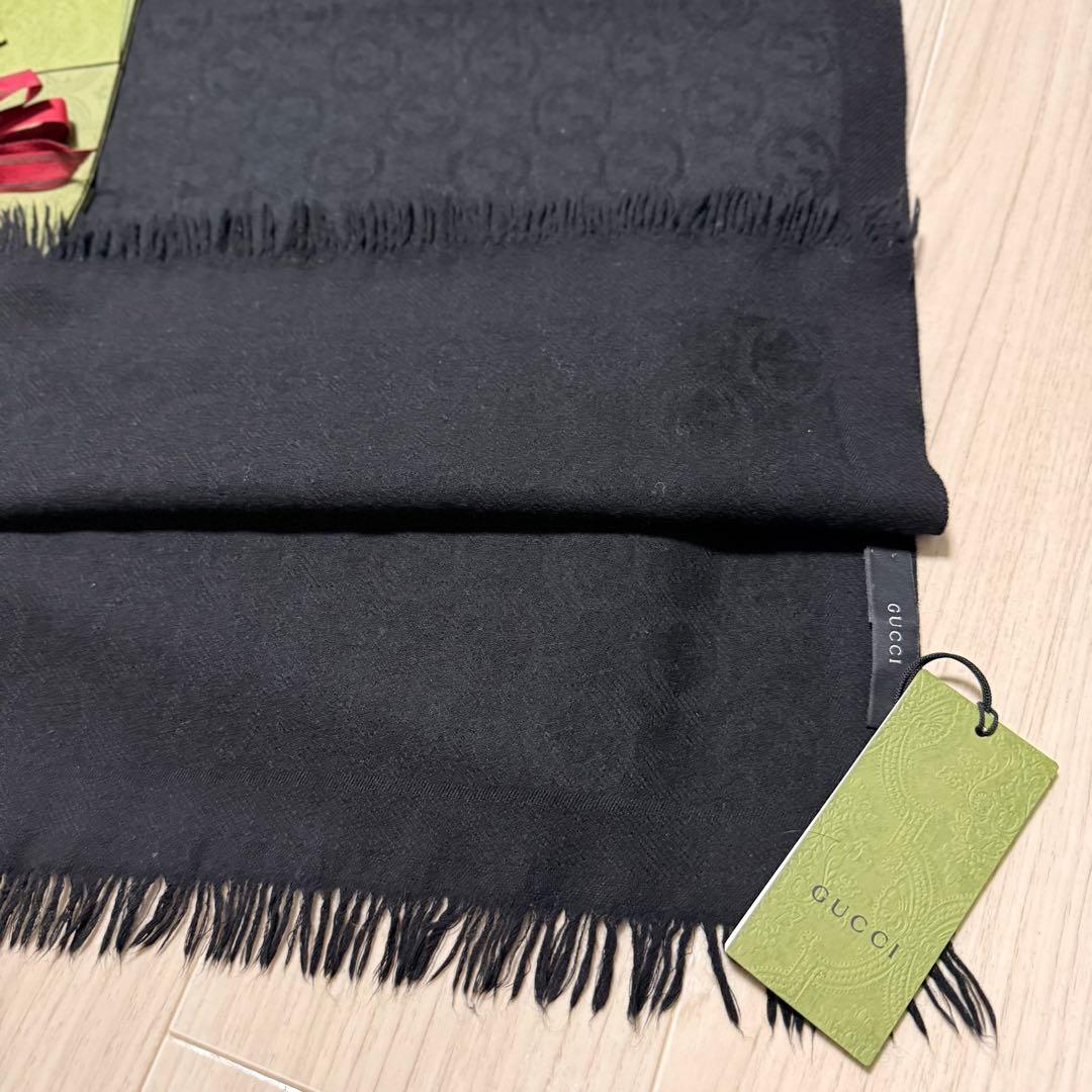 正規GUCCIマフラー✨グッチマフラー　メンズ　グッチ　マフラー　ストール