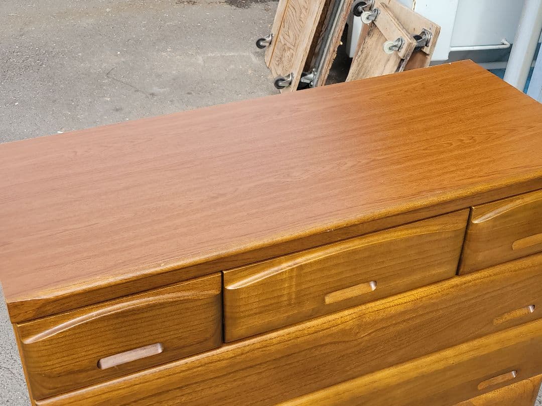 木製 チェスト タンス キャビネット ナチュラルカラー