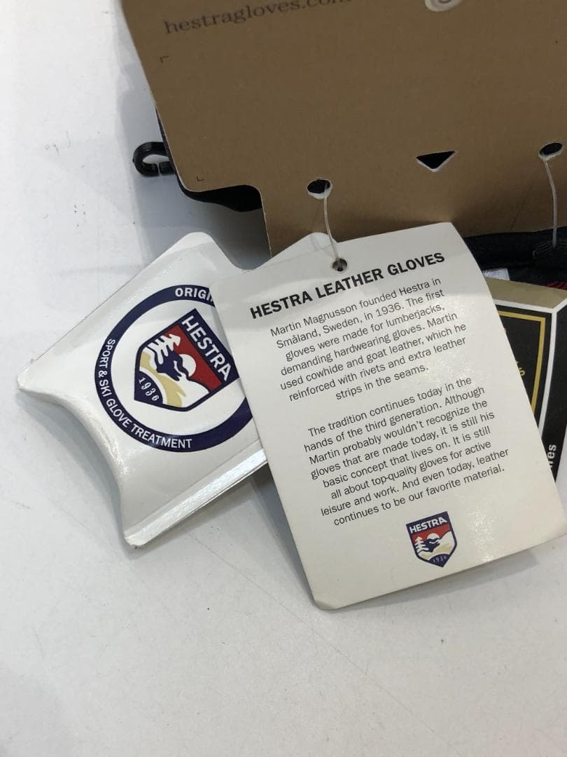 【未使用・タグ付】HESTRA OMNI GTX FULL LEATHER