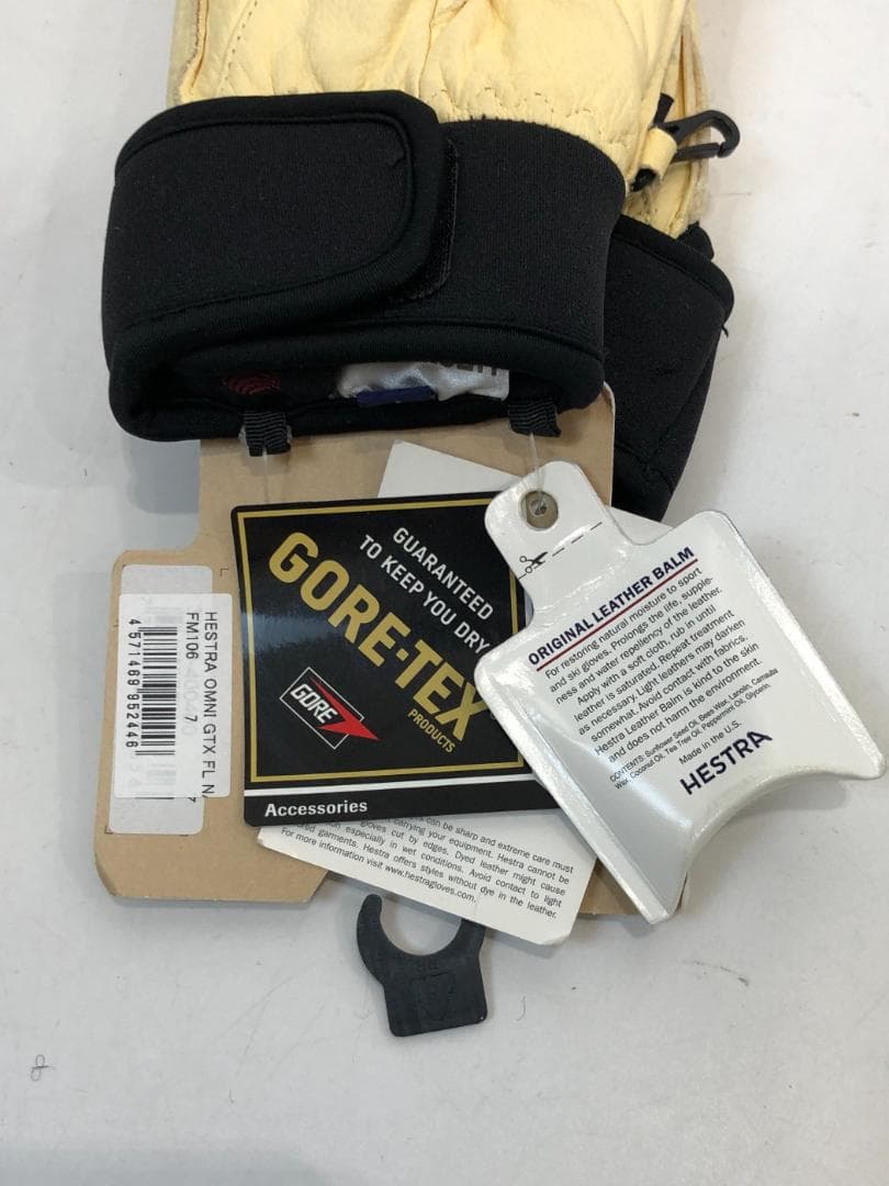 【未使用・タグ付】HESTRA OMNI GTX FULL LEATHER