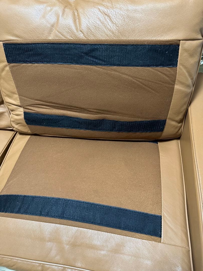 ポールケアホルム PK31 ダブルソファ 本革 リプロダクト　キャメル