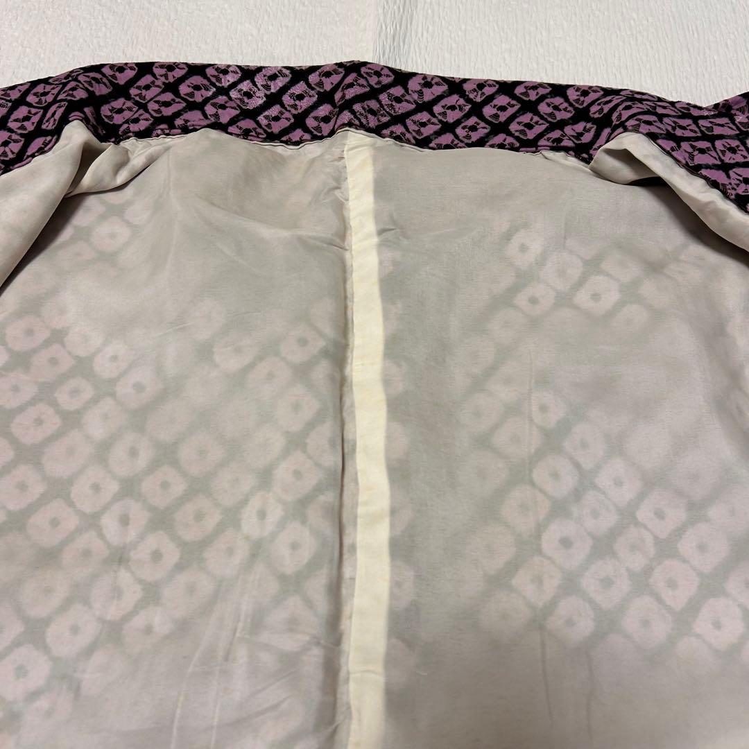 かめちゃん様【袷】希少 有松絞り 未使用品11084