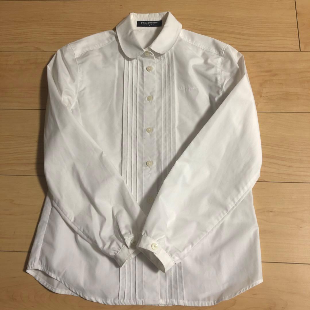 ポンポネット フォーマル ジャケットとスカート　ブラウス　リボンタイ　セット