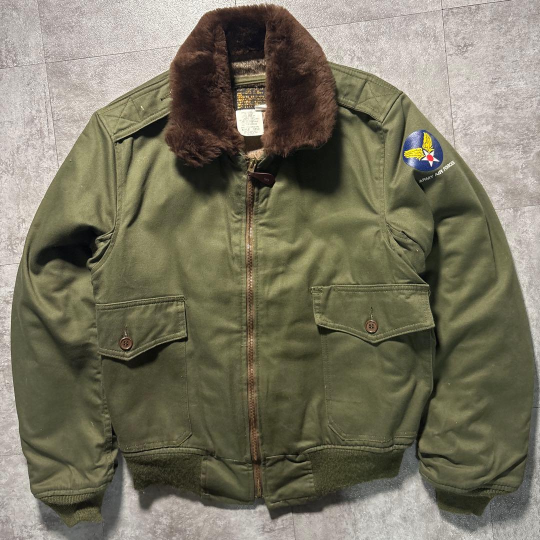 spiewak B-10 フライトジャケット　短丈　USA製アメリカ製ビンテージ