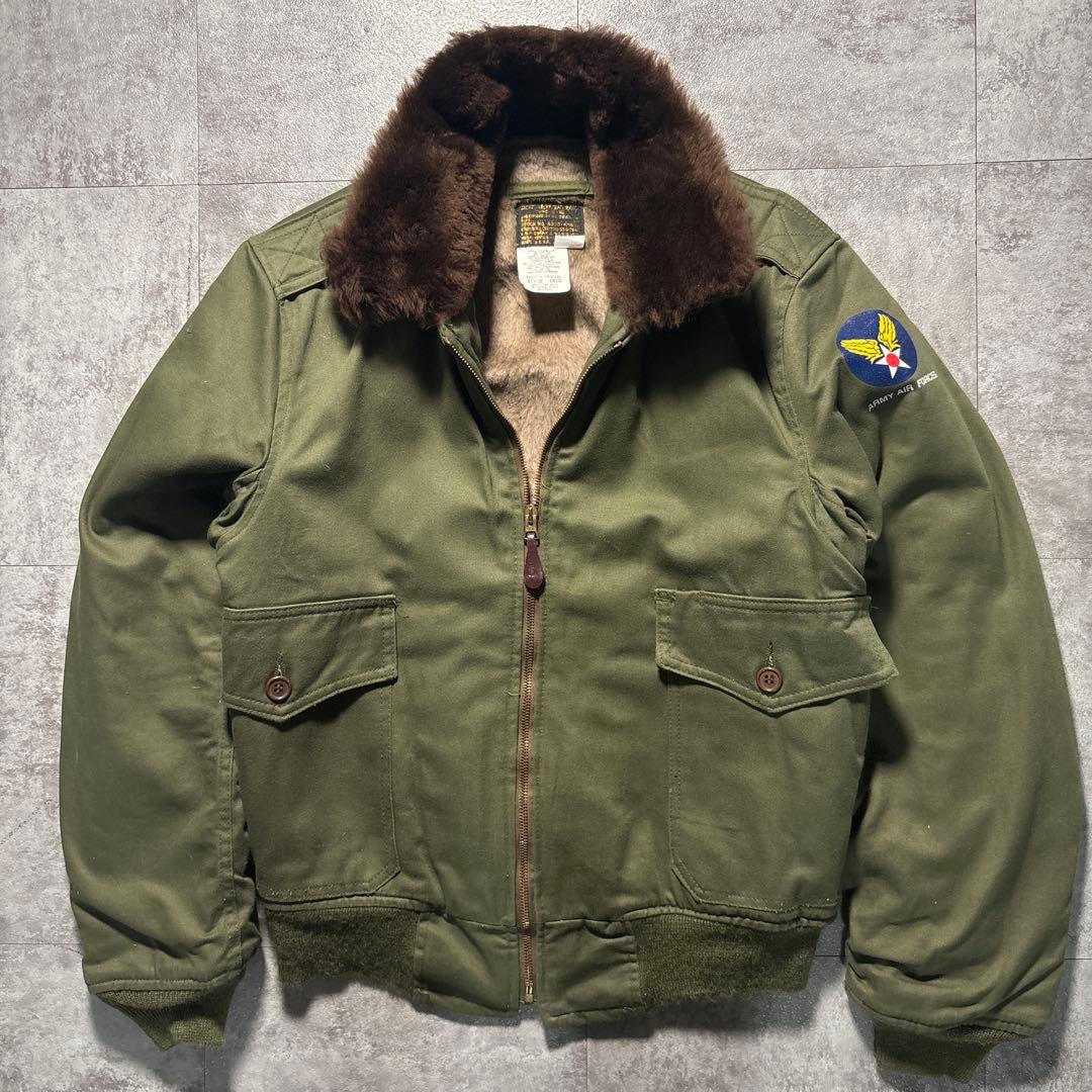 spiewak B-10 フライトジャケット　短丈　USA製アメリカ製ビンテージ