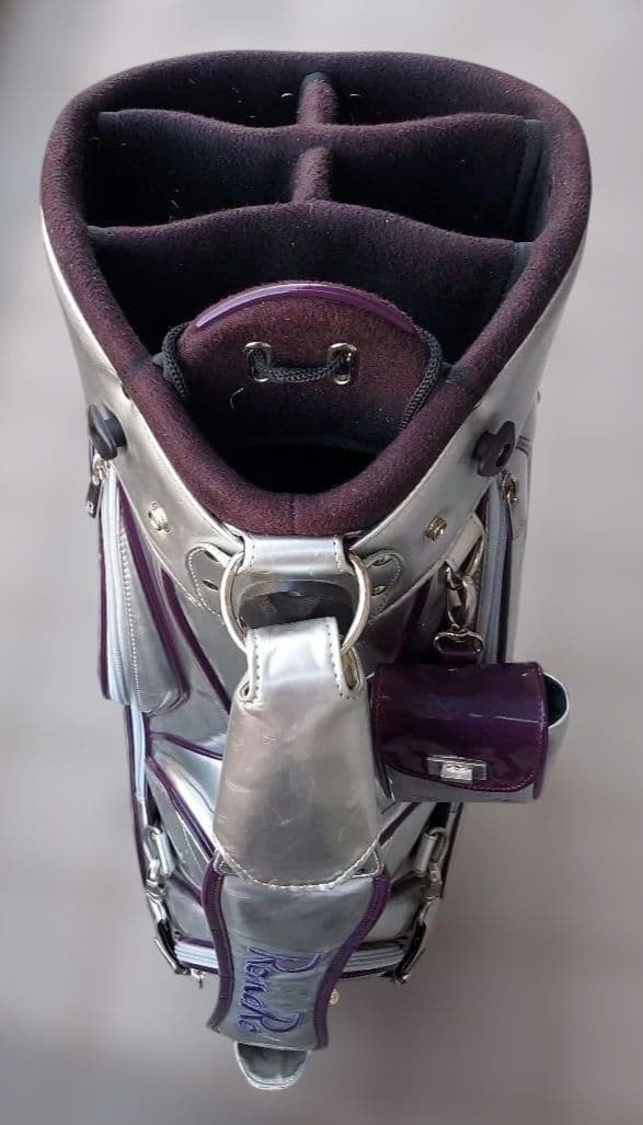 RomaRo ゴルフバッグ シルバー