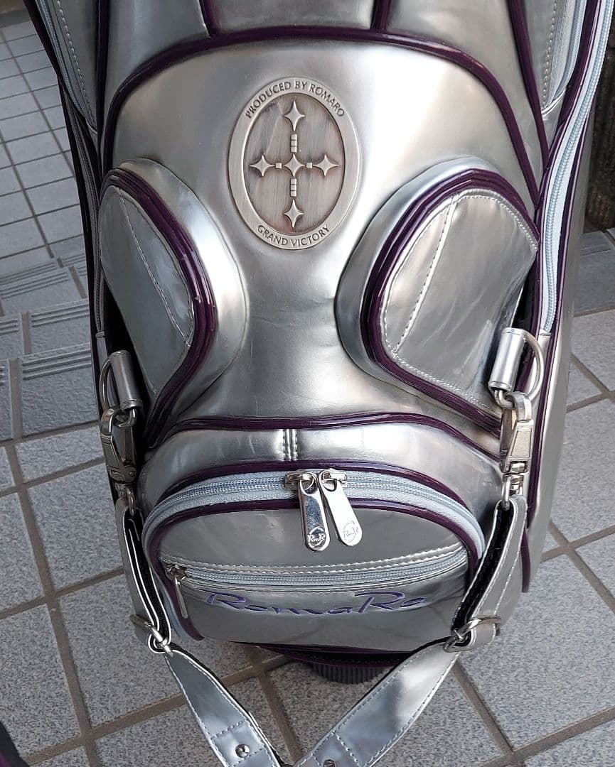 RomaRo ゴルフバッグ シルバー