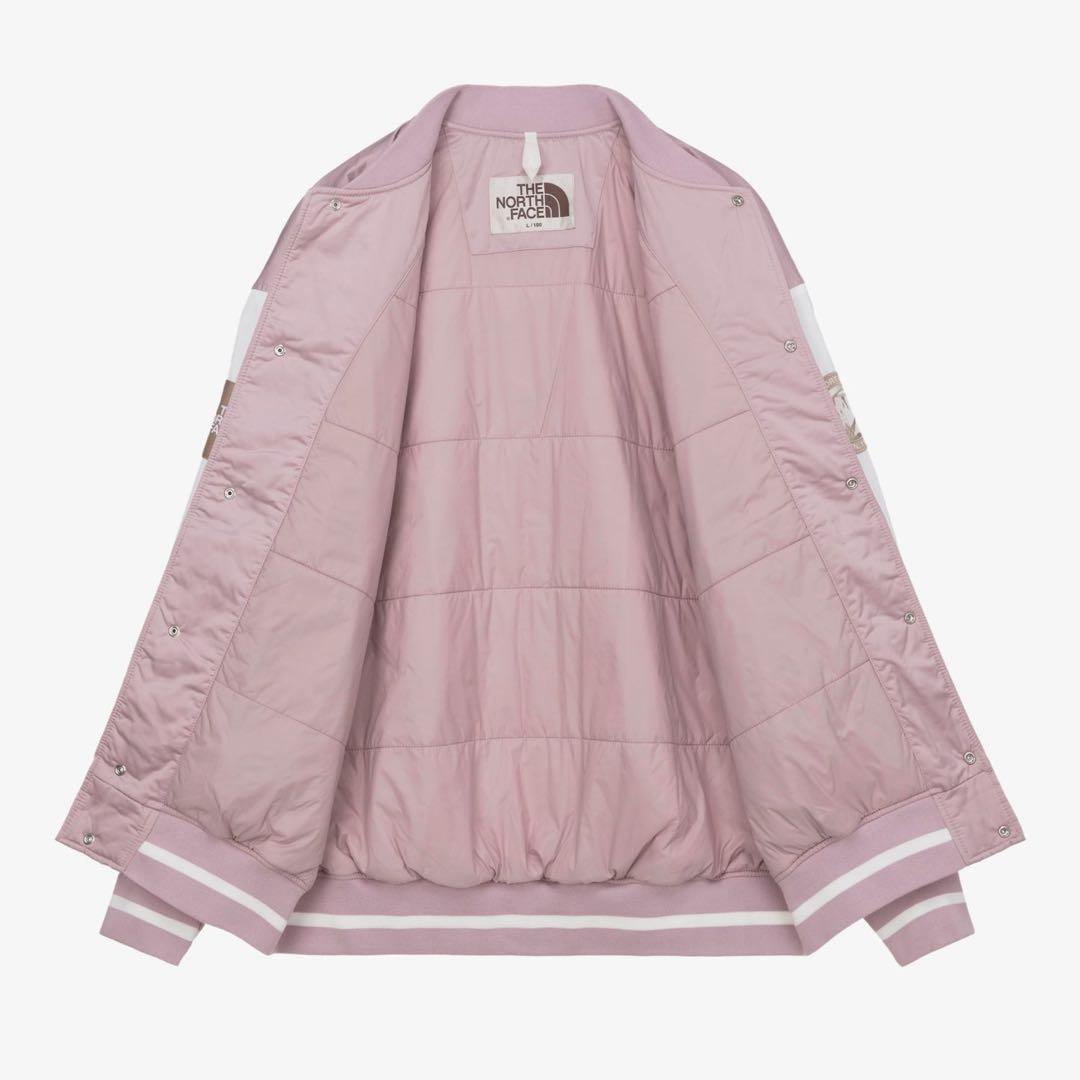 ノースフェイス ホワイトレーベル スタジャン ピンク ウィメンズ レディース M