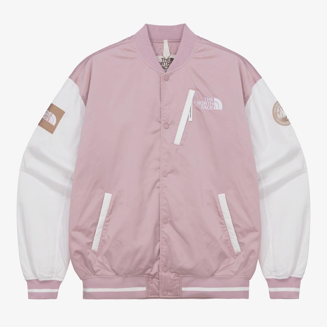 ノースフェイス ホワイトレーベル スタジャン ピンク ウィメンズ レディース M
