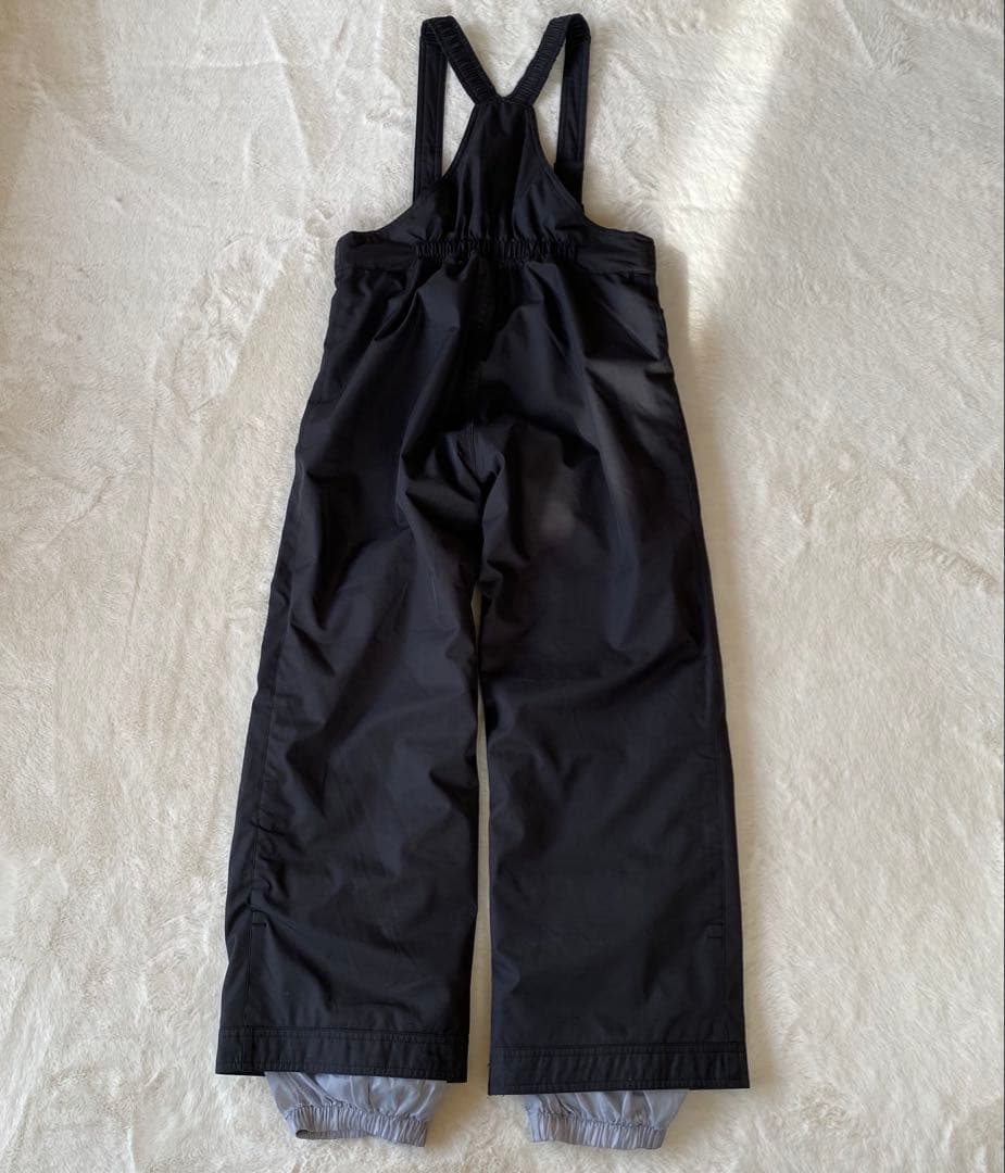 デサント　キッズ　スキーウェア　セットアップ　上下　150 黒　緑