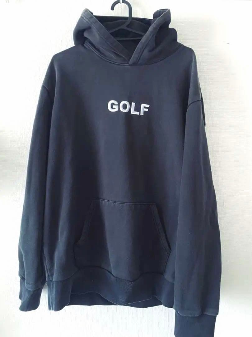 メンズウェア GOLF WANG BASIC LOGO HOODIE (XL)