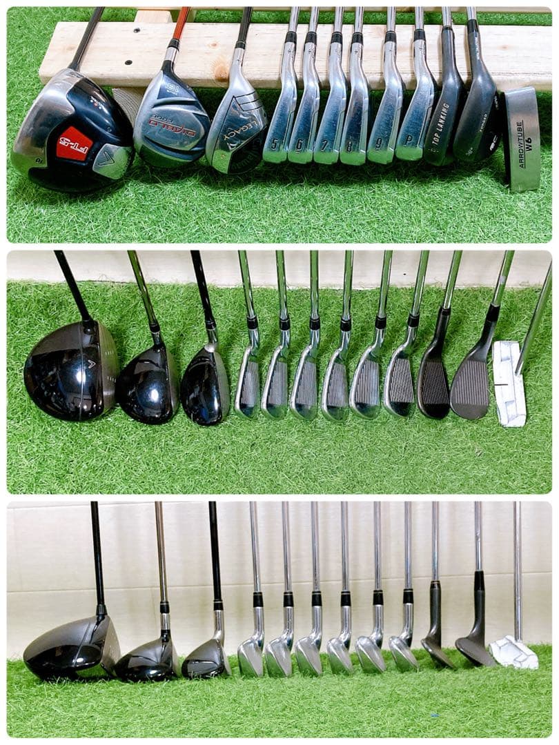 M9 キャロウェイ　初心者オススメ　ゴルフクラブ　メンズセット　右利き　12本