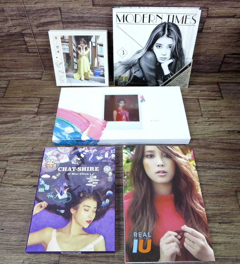 ★IU(アイユ) 韓国版CD 5点セット/3集/4集/花しおり など