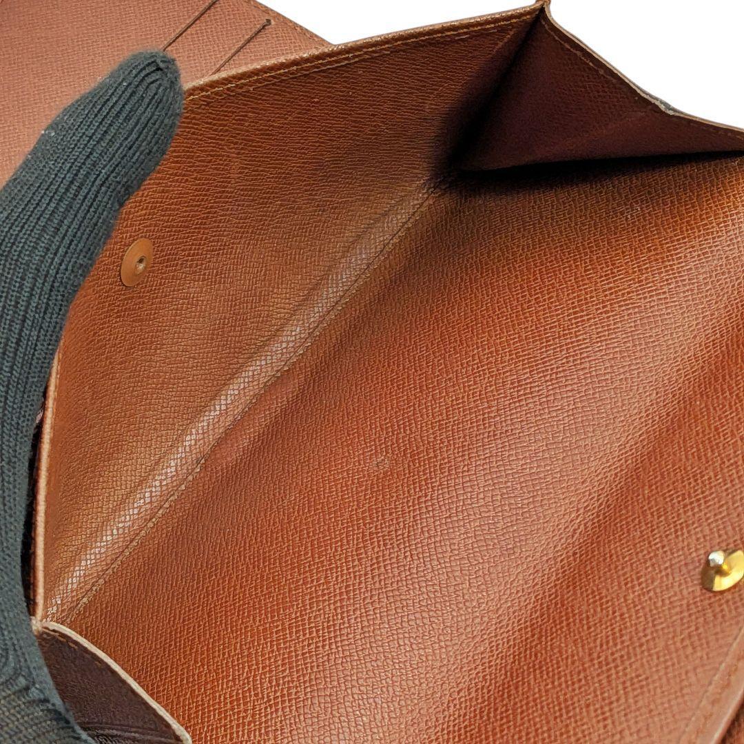 【美品】ルイヴィトン ポルトトレゾール インターナショナル モノグラム 長財布