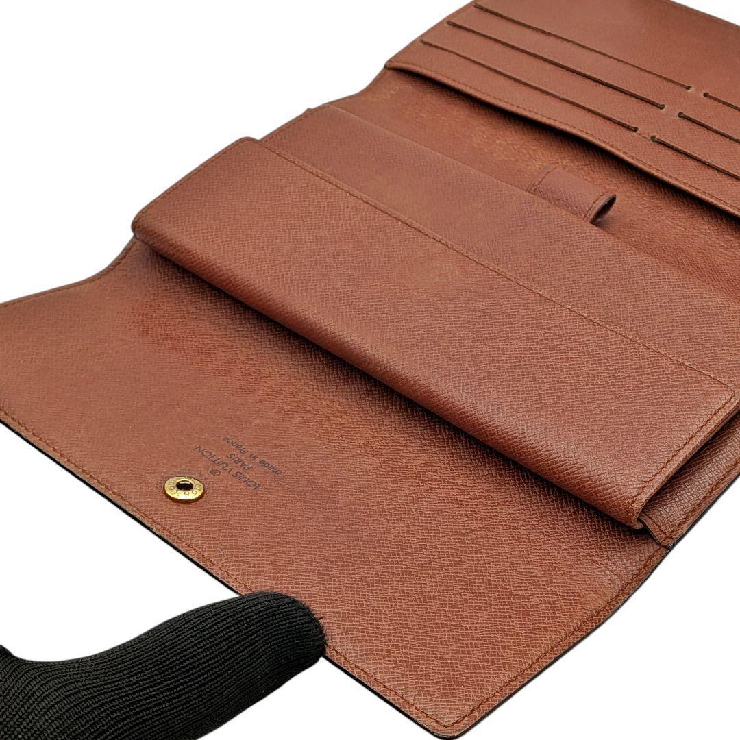 【美品】ルイヴィトン ポルトトレゾール インターナショナル モノグラム 長財布