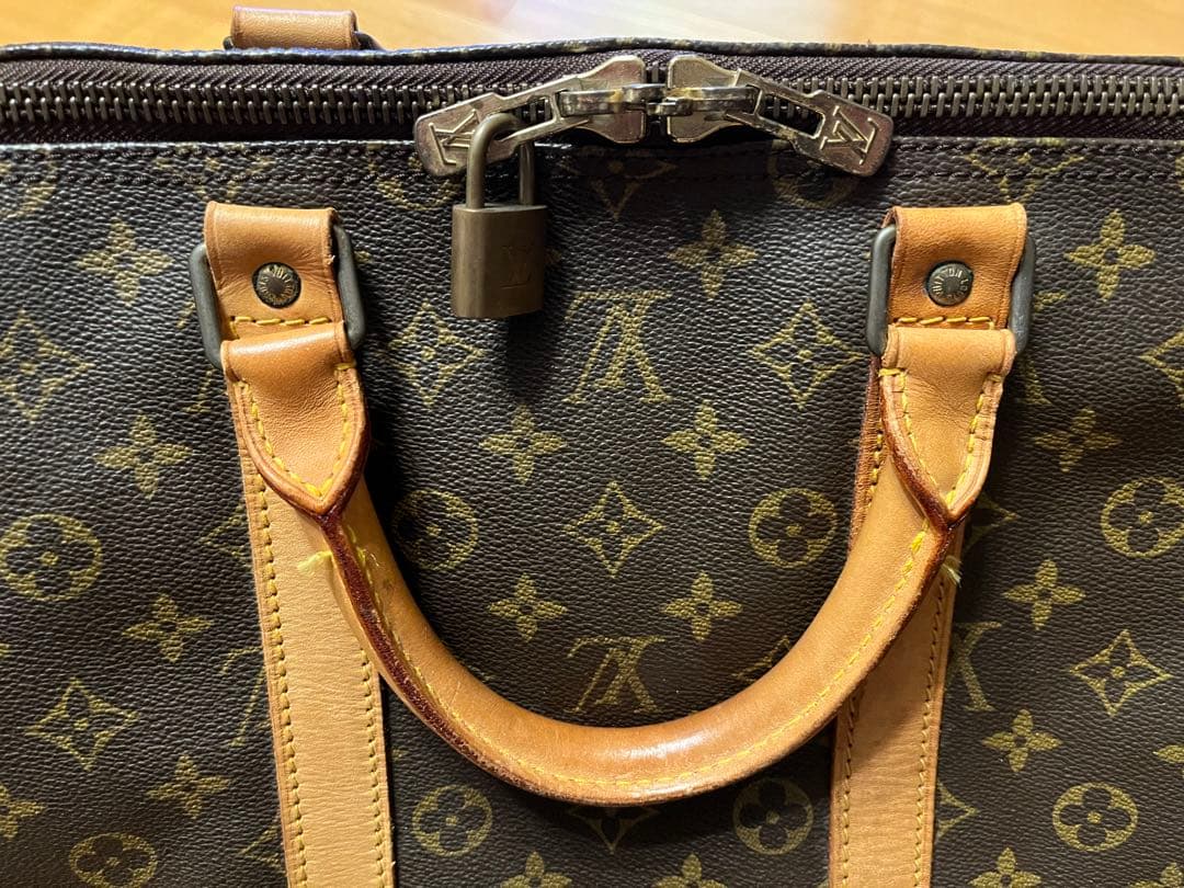 【直営店購入】“旅行にプレゼントに”極美品ルイヴィトン　モノグラム キーポル55