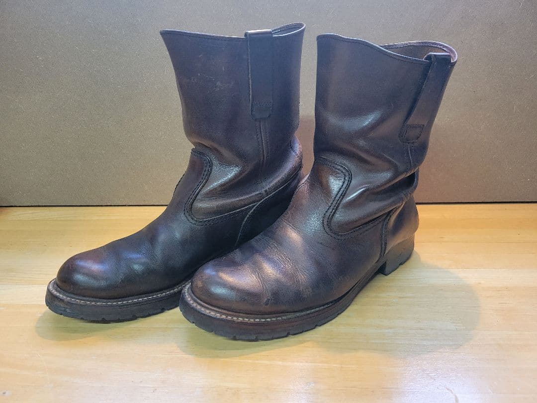 LONE WOLF BOOT　ロンウルフ　ブーツ　　ファーマー　26㎝　茶