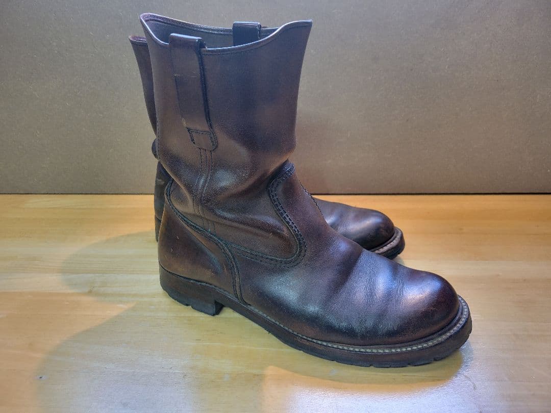 LONE WOLF BOOT　ロンウルフ　ブーツ　　ファーマー　26㎝　茶