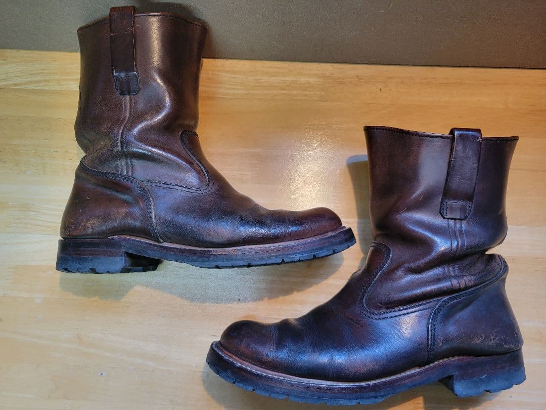 LONE WOLF BOOT　ロンウルフ　ブーツ　　ファーマー　26㎝　茶