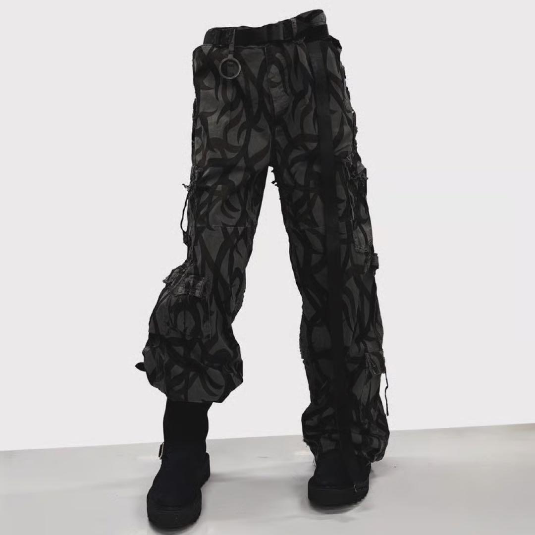 minus トライバルカーゴパンツ