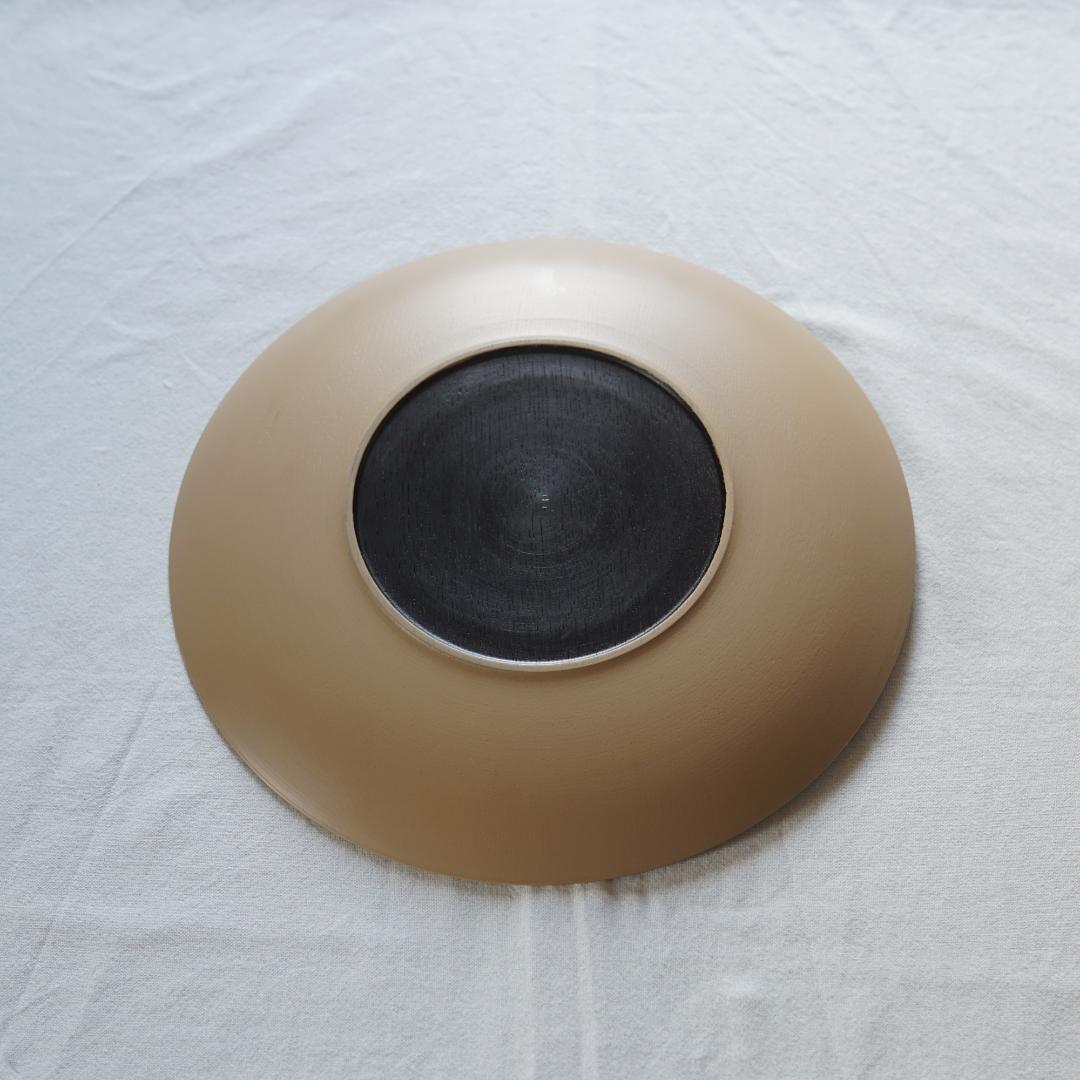 三谷龍二　白漆大皿