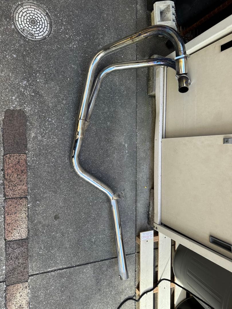 ホーク CB250T CB400T プリティー 42.7パイ スリム菅　　　送込