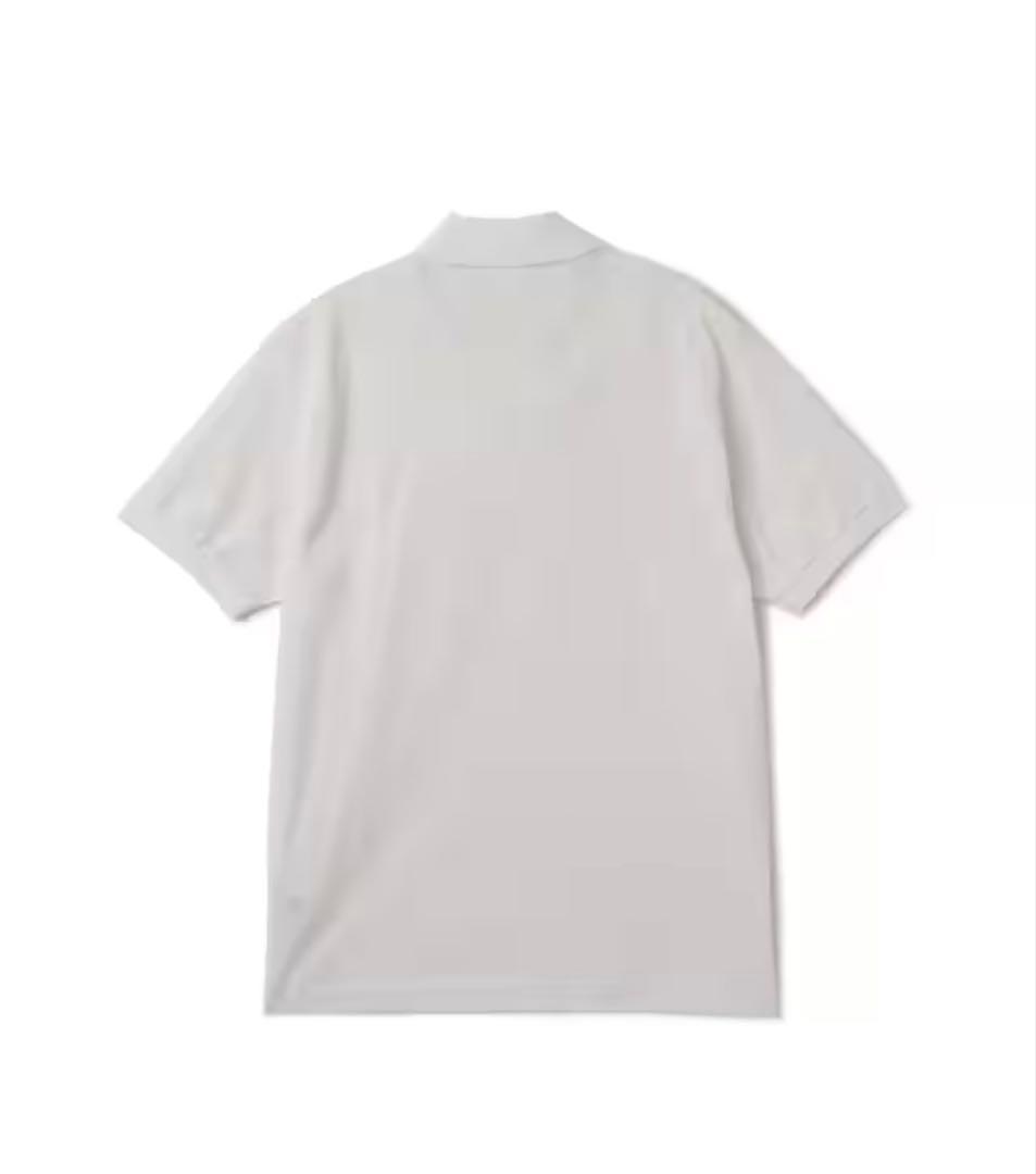 新品 LACOSTE x atmos 日本製 Polo White L