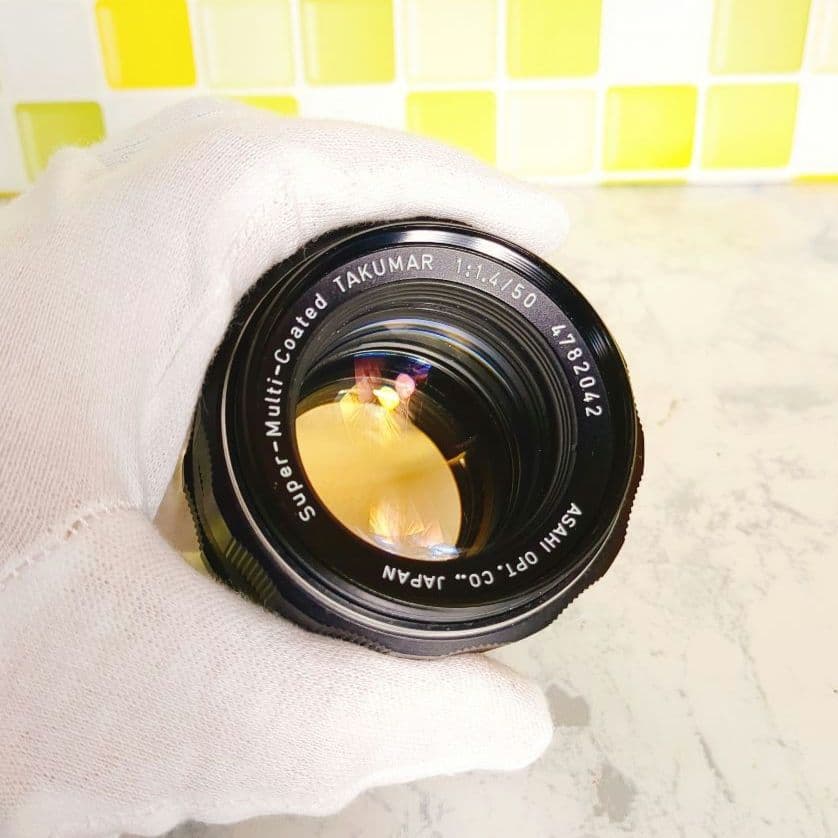 Super-Multi-Coated TAKUMAR 50mm F1.4 レンズ