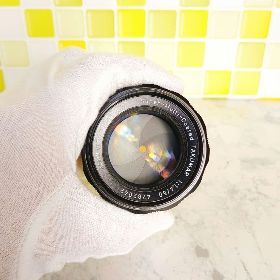 Super-Multi-Coated TAKUMAR 50mm F1.4 レンズ