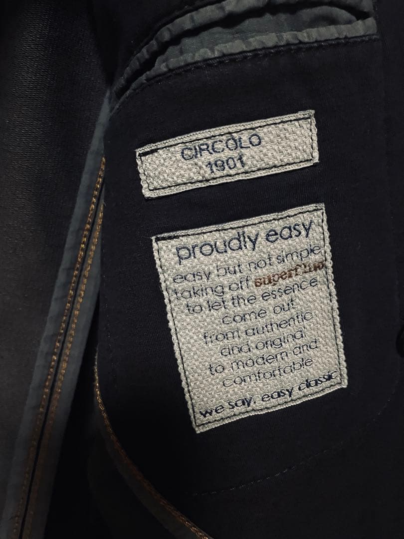 nuko　CIRCOLO 1901 チルコロ　ジャージーダブルジャケット