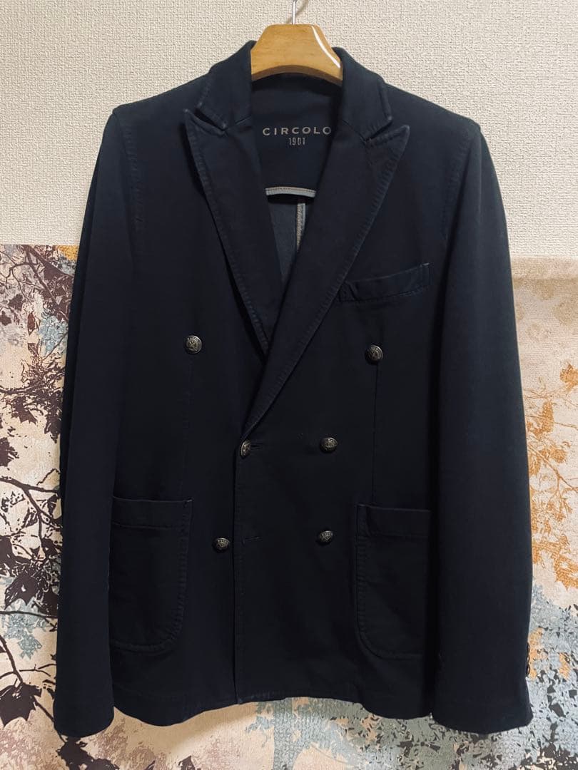 nuko　CIRCOLO 1901 チルコロ　ジャージーダブルジャケット