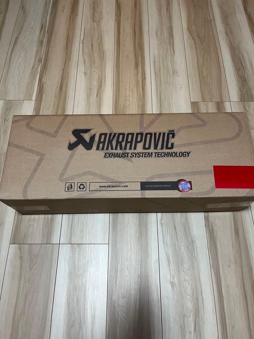 【新品未使用】アクラポビッチ　NINJA ZX-4R/RR スリップオ