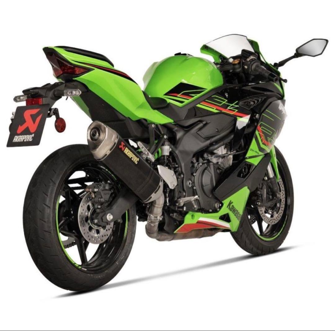 【新品未使用】アクラポビッチ　NINJA ZX-4R/RR スリップオ