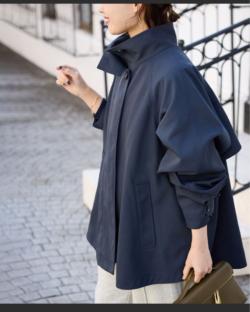 SLOBE IENA撥水テントラインコート　タグ付き