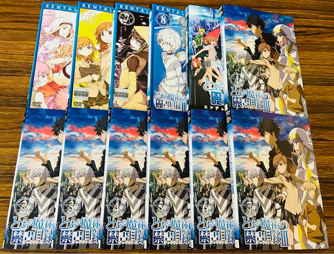 とある魔術の禁書目録 全30巻セット【レンタル落ち中古DVD】