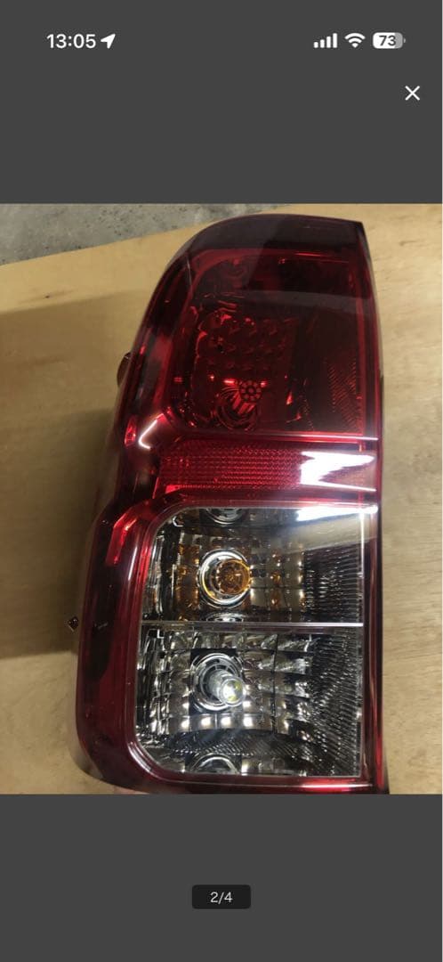 ハイラックスgun125前期　純正テールランプ