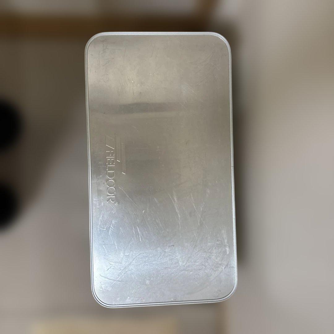 FIELDOOR(フィールドア) アルミコンテナボックス Ｍサイズ